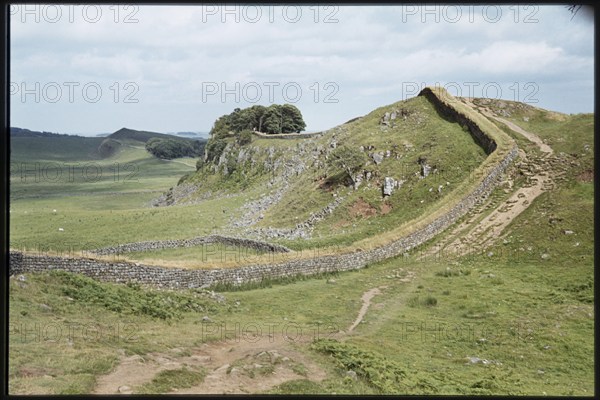 Cuddy's Crags, Hadrian's Wall, Bardon Mill, Northumberland, 1979. Creator: Dorothy Chapman.