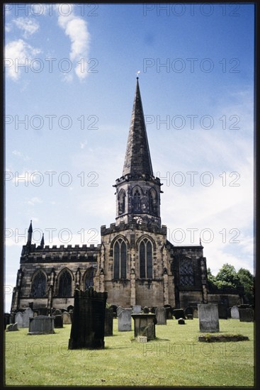 All Saints' Church, Bakewell, Derbyshire Dales, Derbyshire, 1991. Creator: Dorothy Chapman.