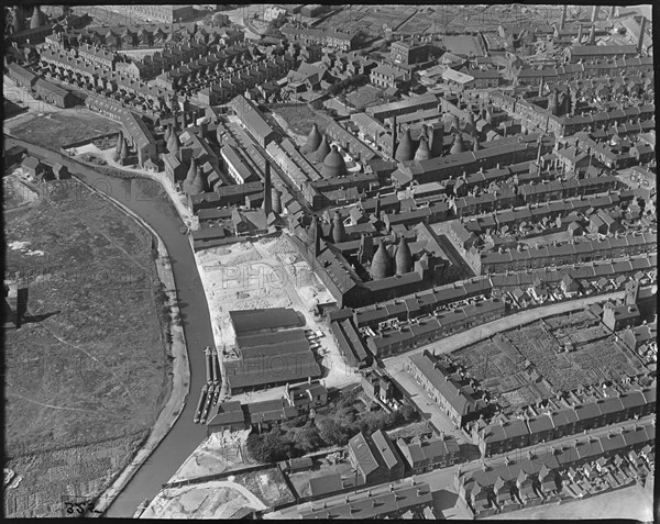 The Leighton Pottery and Dale Hall Works, Burslem, Staffordshire, c1930s. Creator: Arthur William Hobart.