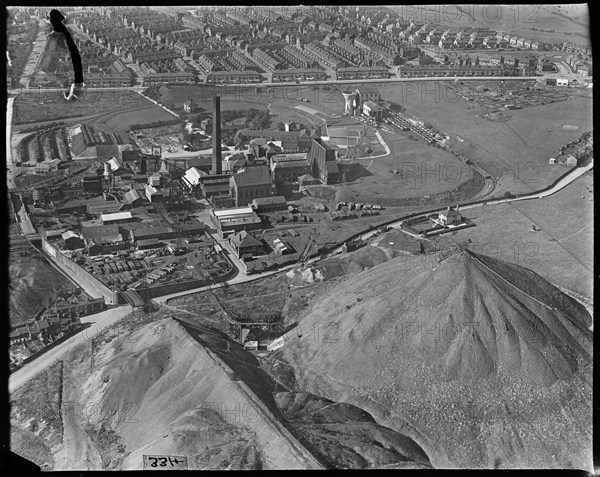 The Sneyd Colliery and Brick Works, Burslem, Staffordshire, c1930s. Creator: Arthur William Hobart.