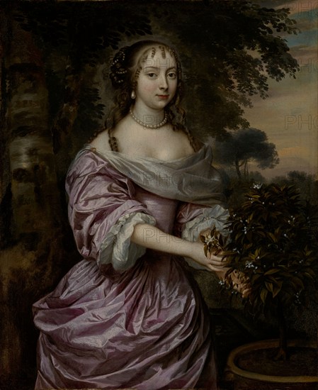 Portrait of a Woman, 1660s. Creator: Jan Mytens.