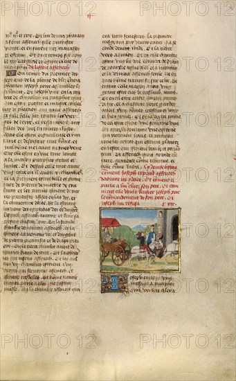 Joseph and Aseneth; Miroir Historial, about 1475. Creator: Unknown.