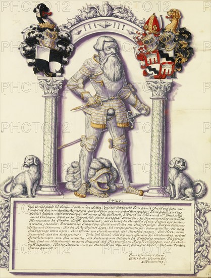 Jost Nicholas Hohenzollern; Chronicle of the Hohenzollern Family, about 1572. Creator: Jorg Ziegler.