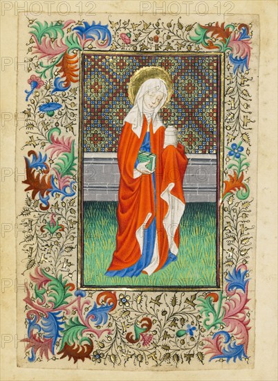 Mary Magdalene; Book of Hours, about 1430-1440. Creator: Fastolf Master.