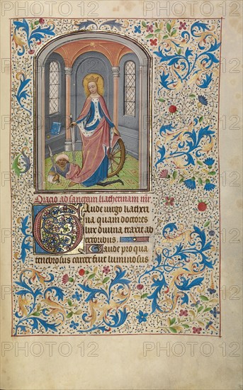 Saint Catherine; Arenberg Hours, early 1460s. Creator: Willem Vrelant.