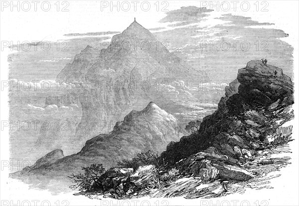 The Peak of Naiguata, in Venezuela, 1872. Creator: H. Crane.