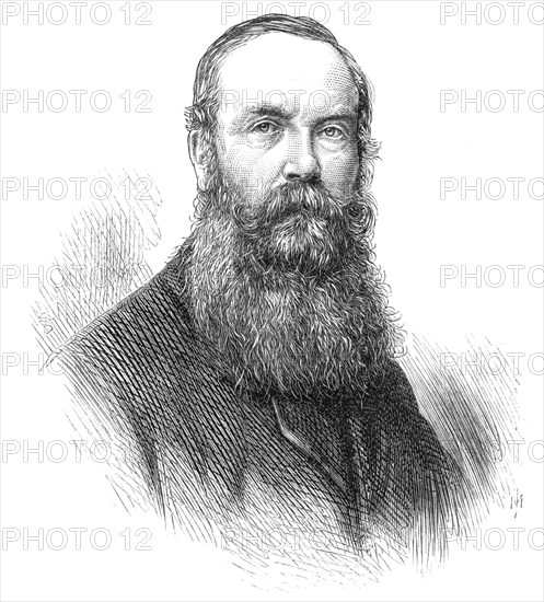 Viscount Monck, seconder of the address in the House of Lords, 1869.  Creator: Unknown.