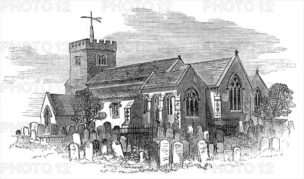 St. Nicholas Church, Brighton, 1872. Creator: Unknown.