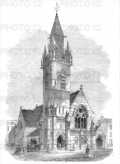 The Smithfield Martyrs' Memorial Church, 1871. Creator: Unknown.