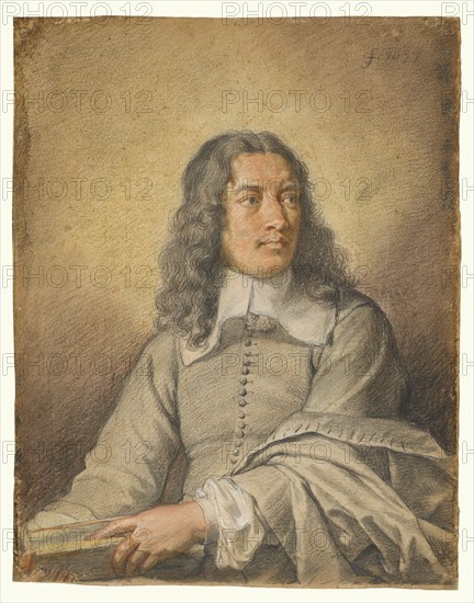 Portrait of M. Quatrehomme du Lys, 1657. Creator: Charles le Brun.