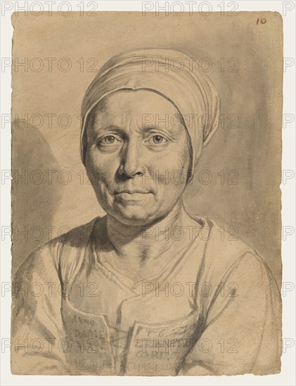 Portrait of Dame Étiennette, 1647. Creator: Philippe de Champaigne.