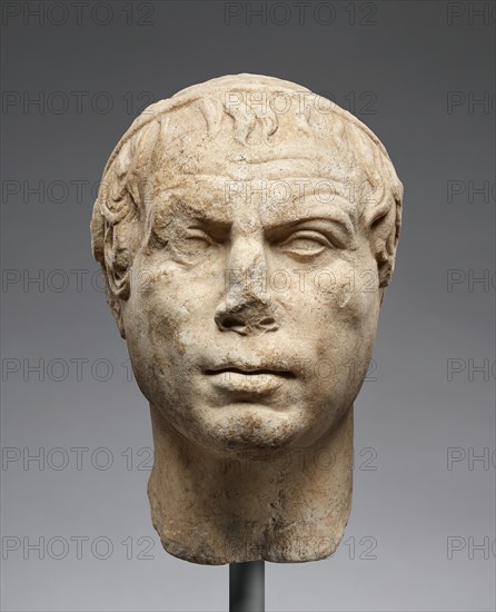 Portrait Head of a Man, 75-50 B.C. Creator: Unknown.