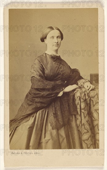 Mme. Luzie, 1862. Creator: Bayard & Bertall.