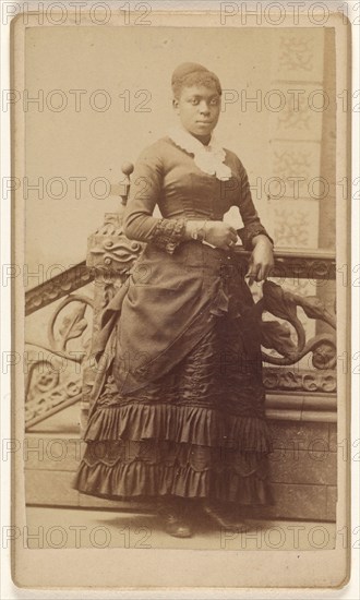 Portrait of a Woman, about 1870. Creator: William H Abbott.