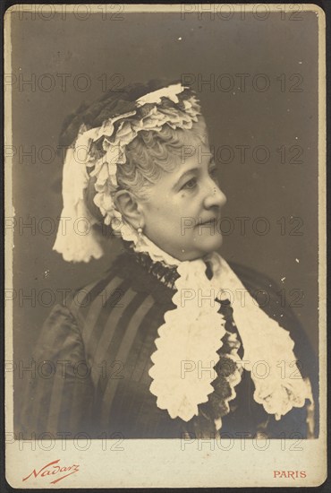 Madeline Brohan, 1885-1900. Creator: Paul Nadar.