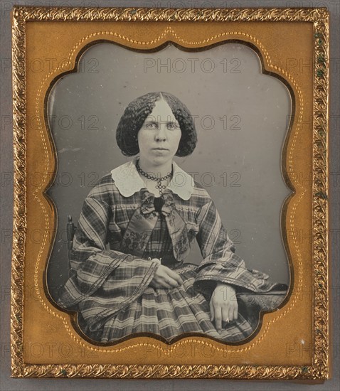 Portrait of a Seated Mulatto Woman, about 1850-1852. Creator: Unknown.