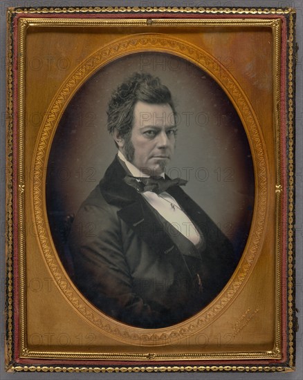 Portrait of Edwin Forrest, 1853. Creator: Jeremiah Gurney.