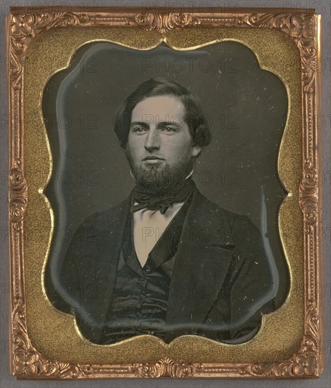 Portrait of a Man with Chin Beard, about 1850. Creator: Unknown.