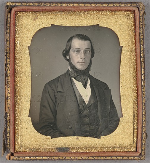 Portrait of a Man with Chin Beard, about 1850. Creator: Unknown.