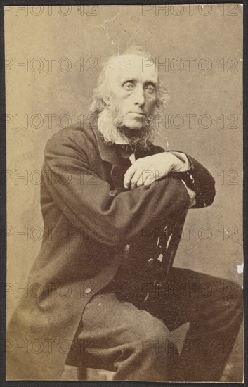 Portrait of John Hutton Balfour, about 1860-1884. Creator: Horatio Nelson King.