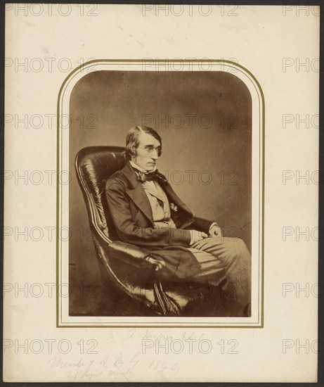 Arthur Henfrey, FLS, 1855. Creator: Maull & Polyblank.