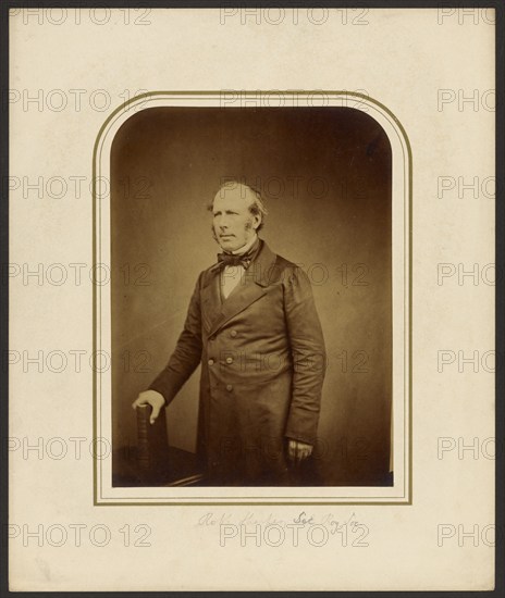 William Sharpey, Sec. Roy. Soc., 1855. Creator: Maull & Polyblank.