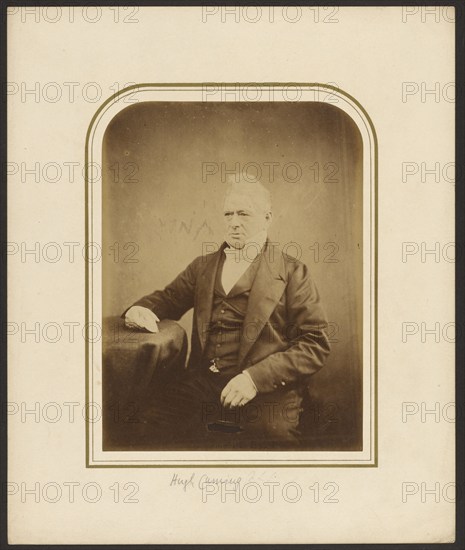 Hugh Cuming, about 1855. Creator: Maull & Polyblank.