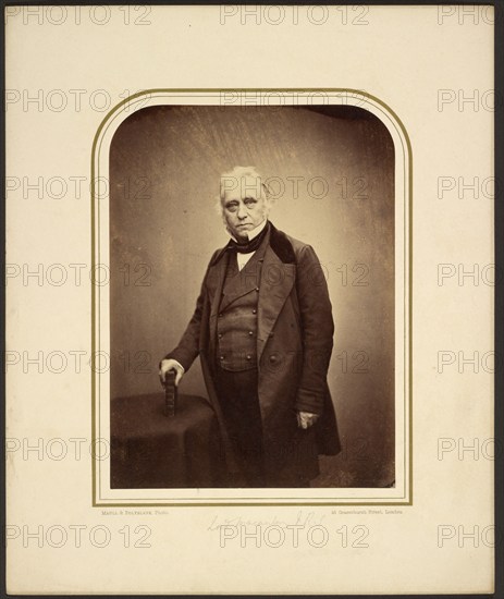 Lord Macauley, F.R.S., 1856. Creator: Maull & Polyblank.