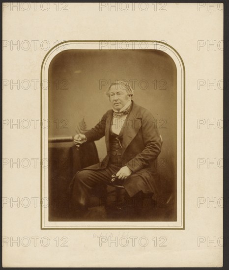 Portrait of Wakefield, F.L.S., 1855. Creator: Maull & Polyblank.