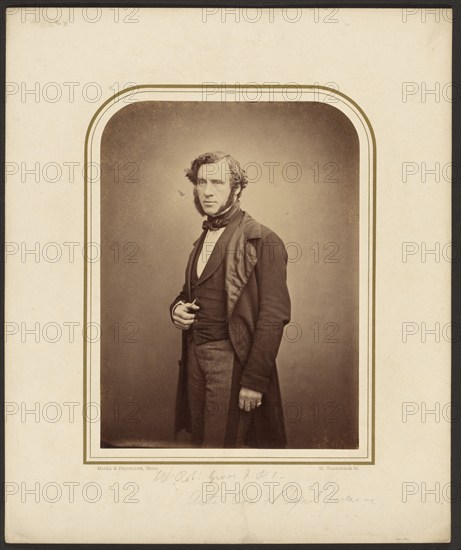 W. Robert Grove, F.R.S., 1854-1865. Creator: Maull & Polyblank.