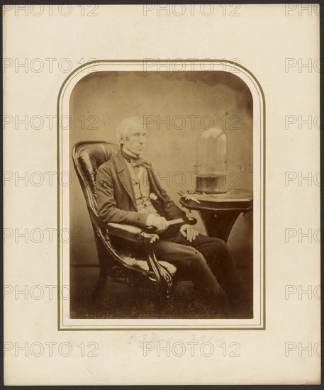 Portrait of Thomson, F.R.S., 1855. Creator: Maull & Polyblank.