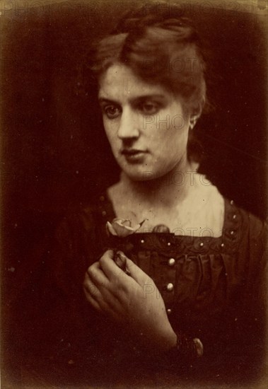 Marie Spartali, 1867-1868. Creator: Julia Margaret Cameron.