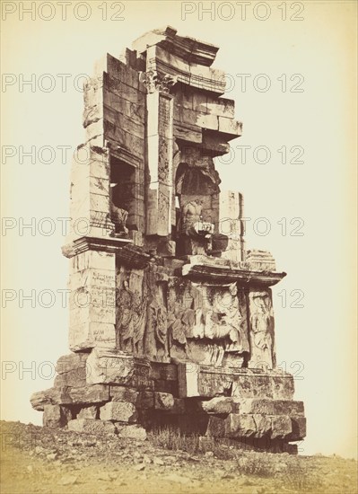 The Philopappos Monument, 1860s. Creator: Petros Moraites.