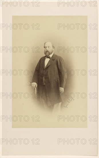 Count of Chambord (Comte de Chambord)/Portrait of the Count of Chambord, 1859. Creator: Gustave Le Gray.