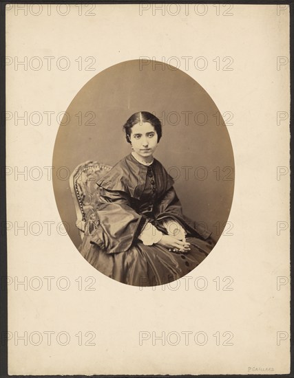 Portrait of a Woman, mid-19th century. Creator: Paul De Gaillard.