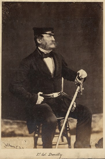 Colonel Donelly, about 1858. Creator: Unknown.