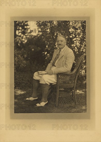 Portrait of a Man, 1890s. Creator: Aime Dupont.