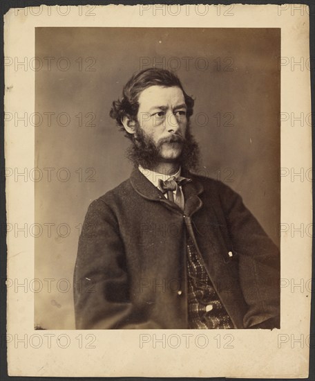 Portrait of an unidentified man, about 1862. Creator: Alexander Gardner.