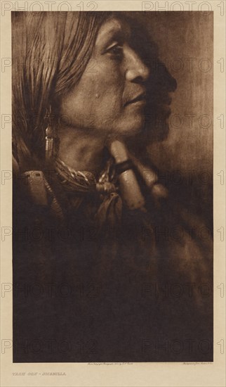 Vash Gon-Jicarilla, 1904. Creator: Edward Sheriff Curtis.