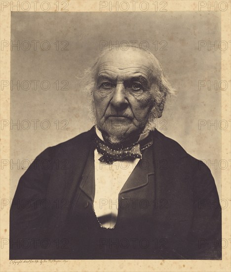 William Ewart Gladstone, 1890. Creator: Eveleen WH Myers.