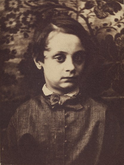 Portrait of a Boy, about 1850. Creators: Achille Deveria, Théodule Deveria.