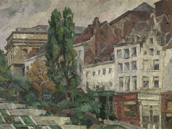 The Hofberg at Brussels, 1921. Creator: Arthur Navez.