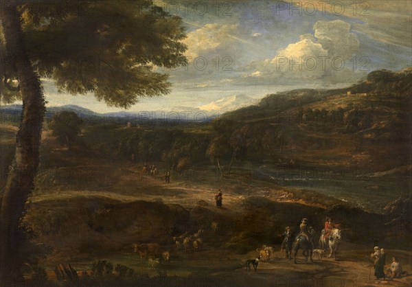 Landscape, late 17th-early 19th century. Creator: Cornelis Huysmans.