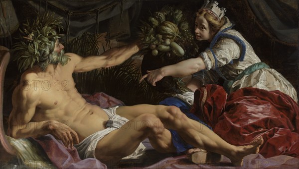 Scaldis and Antverpia, 1609. Creator: Abraham Janssens.