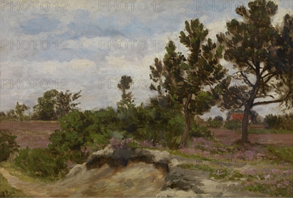 A Dune Landscape, late 19th-early 20th century. Creator: Alfred Elsen.