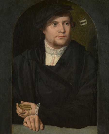 Portrait of a Man, mid-16th century. Creator: Bartholomaeus Bruyn the Elder.