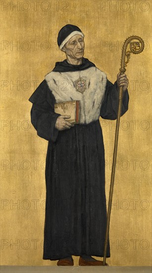 Abbot of the Eekhout Abbey, 1889. Creator: Albrecht De Vriendt.