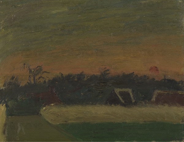 Sunset, 1942. Creator: Gustave De Smet.