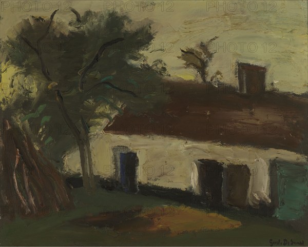 Stable, 1939. Creator: Gustave De Smet.