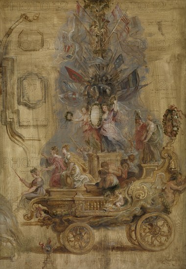 Triumphal Chariot of Kallo, 1638. Creator: Peter Paul Rubens.